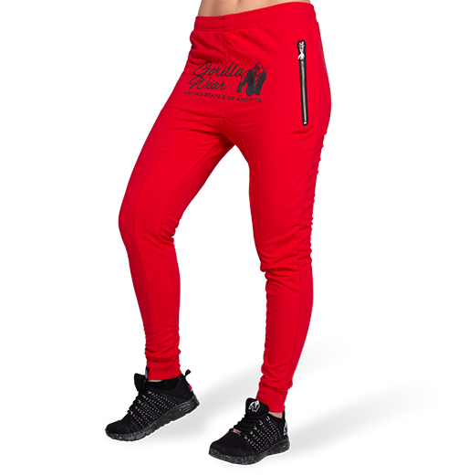 

Штаны женские Celina Drop Crotch Joggers Gorilla Wear S Красный