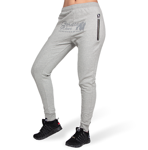 

Штаны женские Celina Drop Crotch Joggers Gorilla Wear XS Серый
