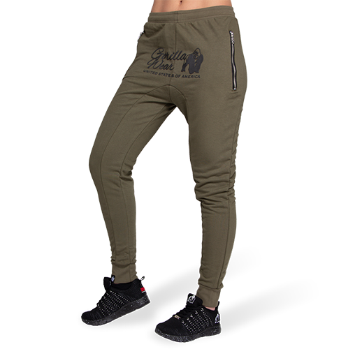

Штаны женские Celina Drop Crotch Joggers Gorilla Wear L Хаки