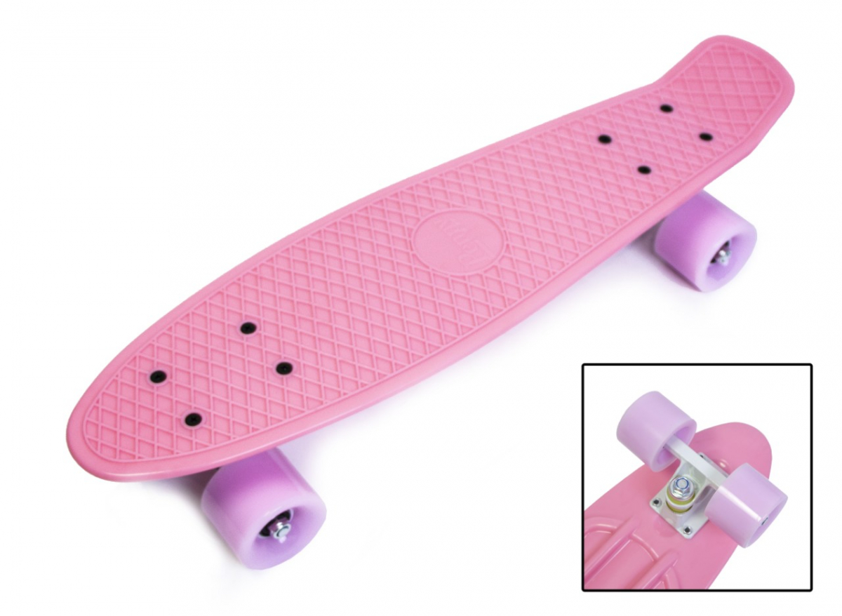 

Скейтборд, Пенни борд Penny Board Pastel Series Нежно-розовый (SD)
