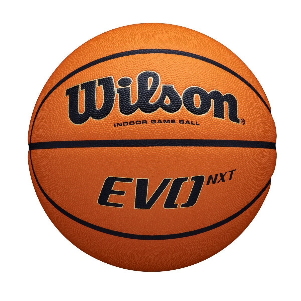 

Мяч баскетбольный профессиональный Wilson Evo NXT FIBA Game Ball размер 7 композитная кожа (WTB0965XB)