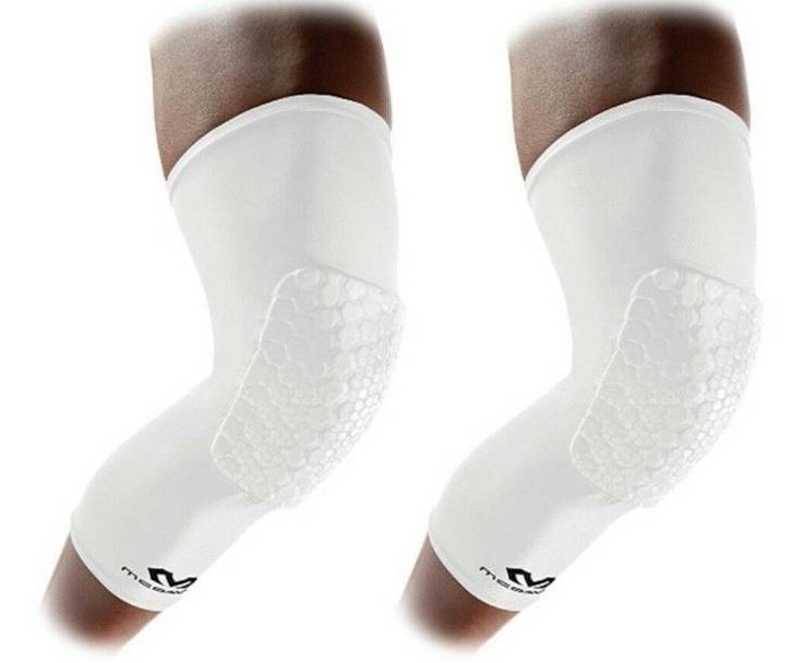

Наколенники баскетбольные McDavid Hex Knee Pads защитные компресионные размер L белые 2 шт. (6446)