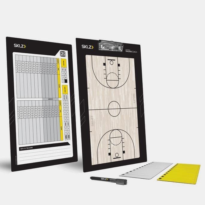 

Доска тренерская баскетбольная тактическая SKLZ Magnacoach Basketball 22х33 см (SKLZ-01)