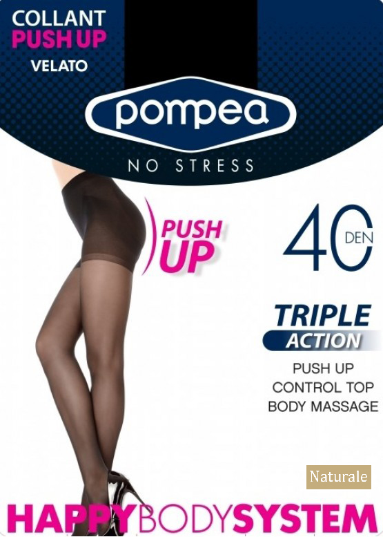 

Колготки Pompea Triple Action 40 Den / р Naturale, Колготки Pompea Triple Action 40 Den 1/2 р Naturale