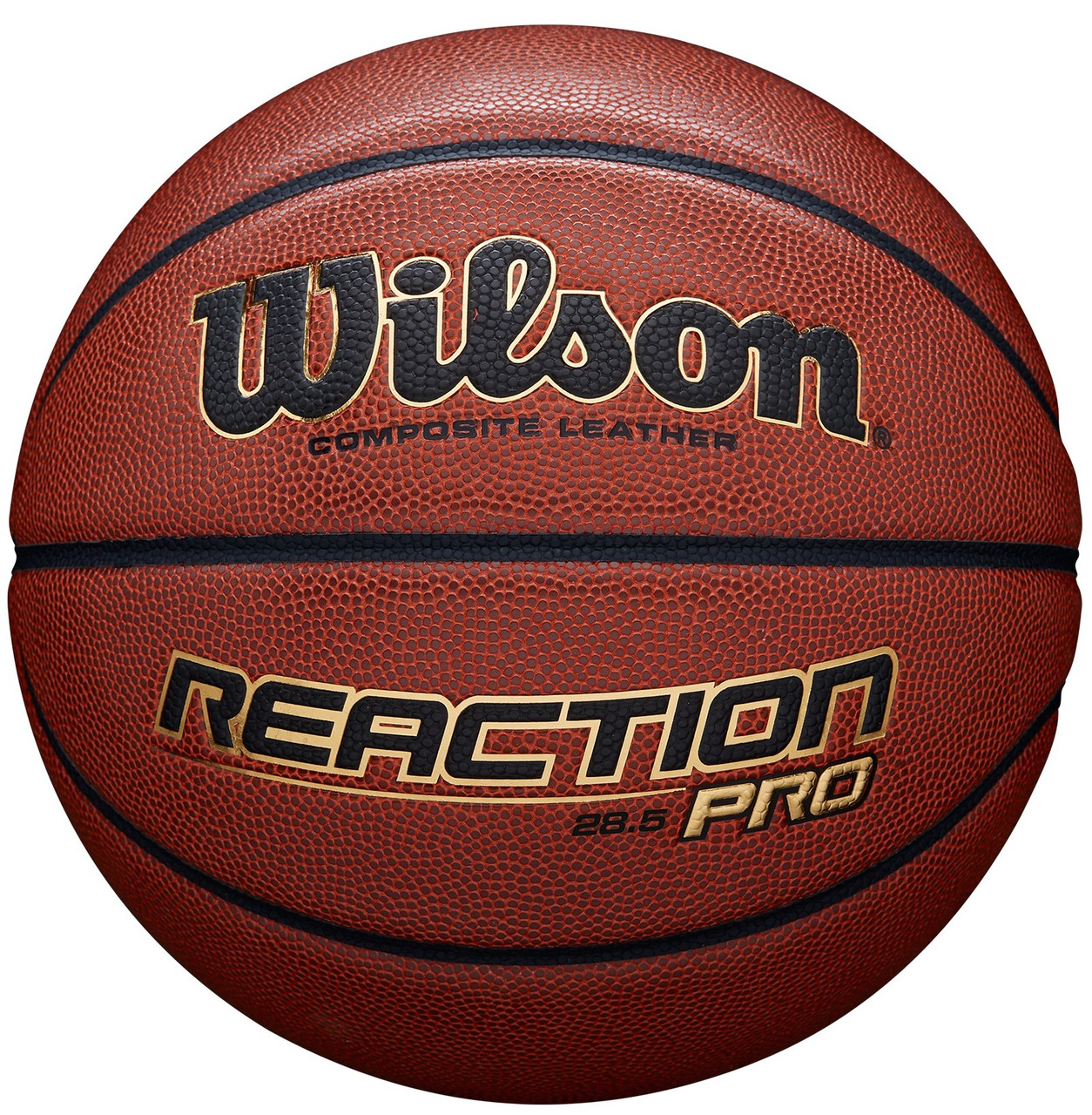

Мяч баскетбольный Wilson Reaction Pro размер 5 композитная кожа коричневый (WTB10139XB05)