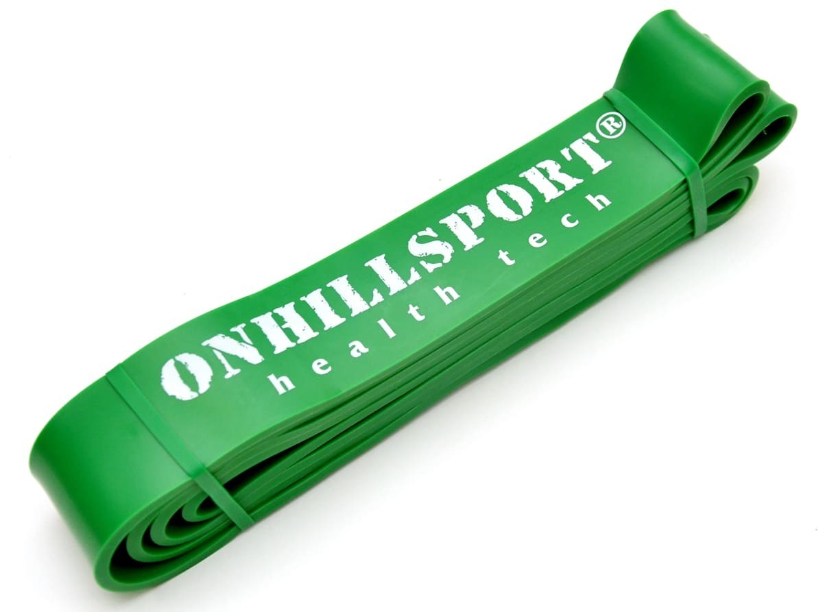 

Эспандер-петли Onhillsport POWER BANDS 2080х45х4,5 мм нагрузка 19-56 кг зелёная для подтягивания, турника, фитнеса и тренировок (LP-0004)