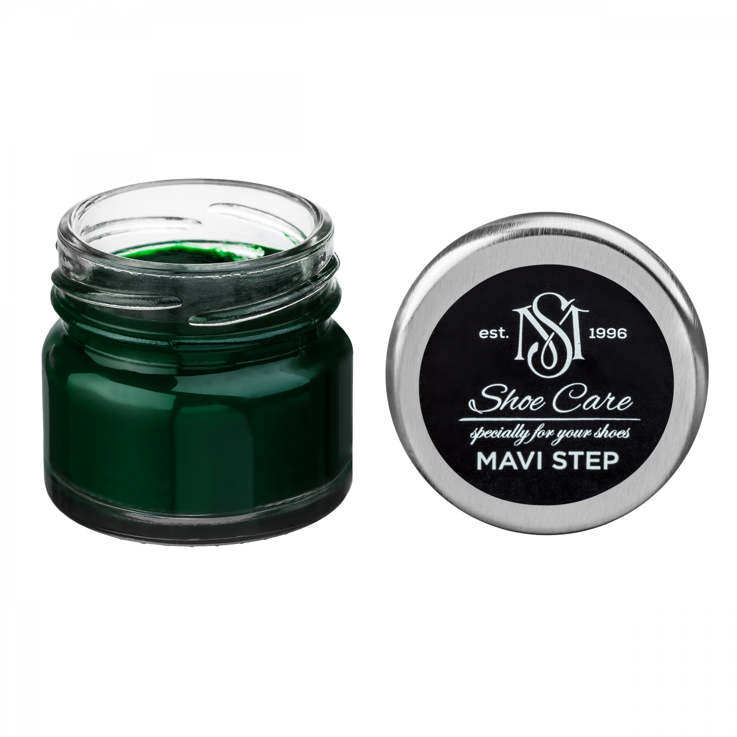 

Крем для обуви зеленый 113 Mavi Step Creme de Beaute, 25 мл