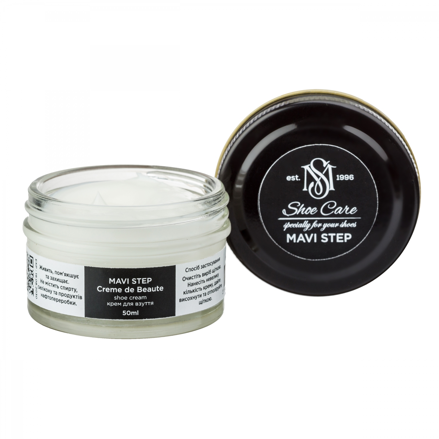 

Крем для обуви нейтральный Mavi Step Creme De Beaute, 50 мл
