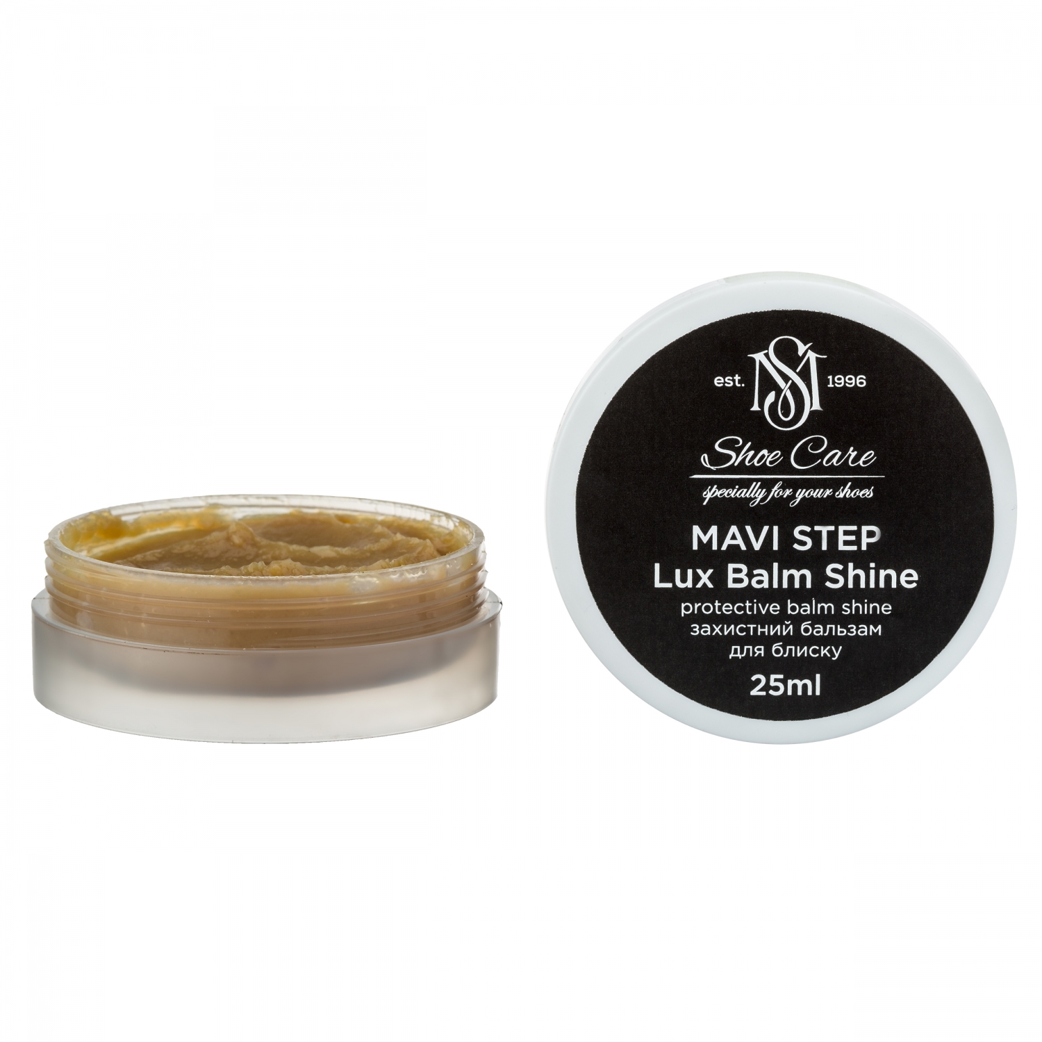 

Бальзам для обуви бесцветный MAVI STEP Lux Balm Shine, 25 мл