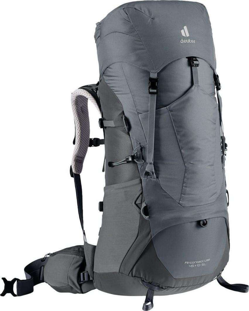 

Рюкзак походный Deuter Aircontact Lite 45+10 SL Black 334042144120