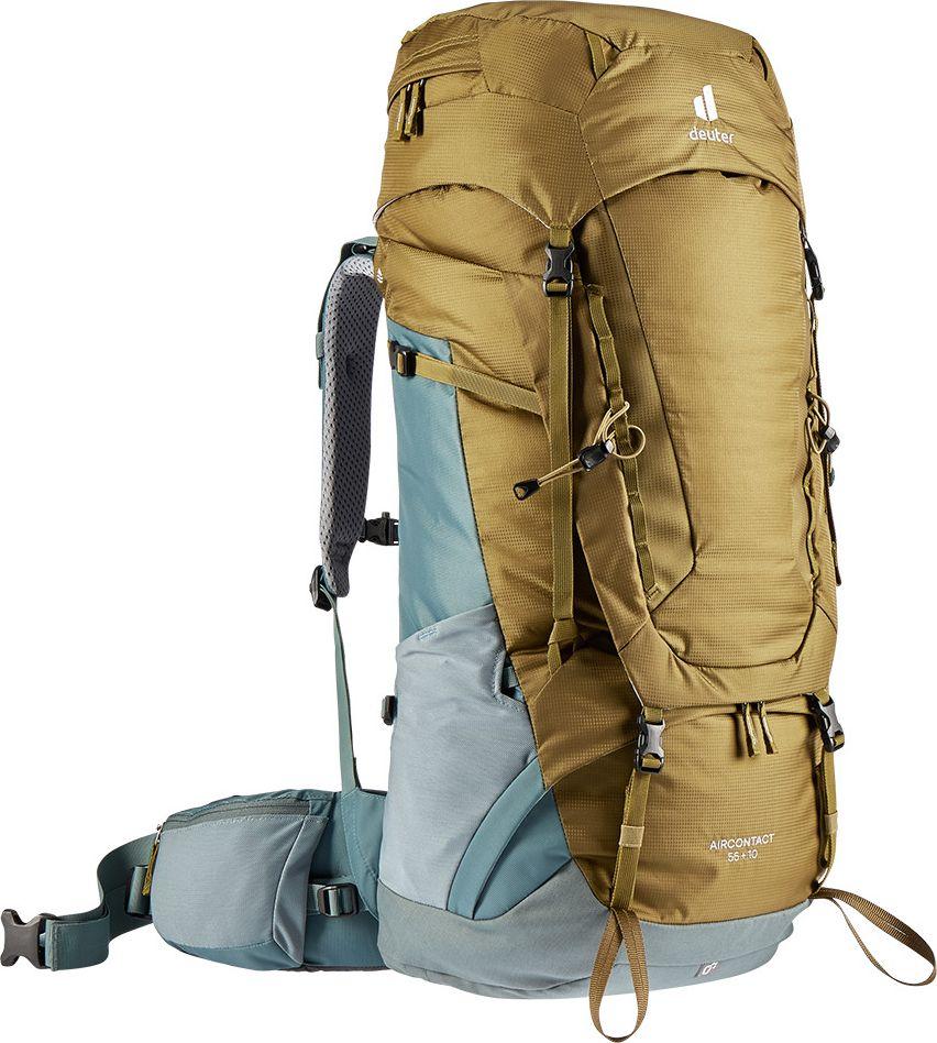 

Рюкзак походный Deuter Aircontact 55+10 Brown 332032162060