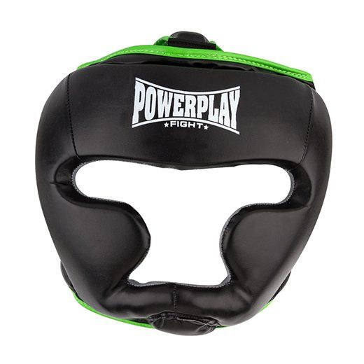 

Боксерский шлем 3068 Power Play M Черно-зеленый (37228086)