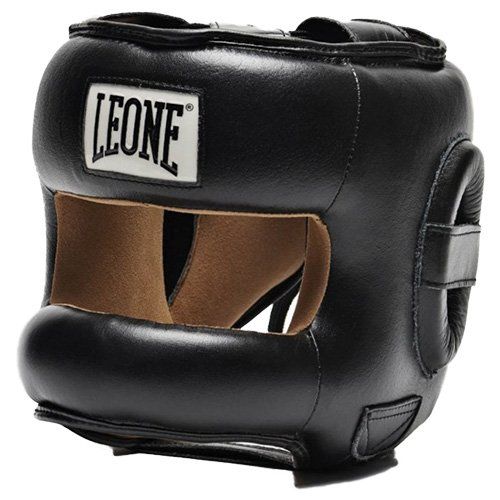 

Боксерский шлем с бампером Leone Protection Leone 1947 Черный (37333041)