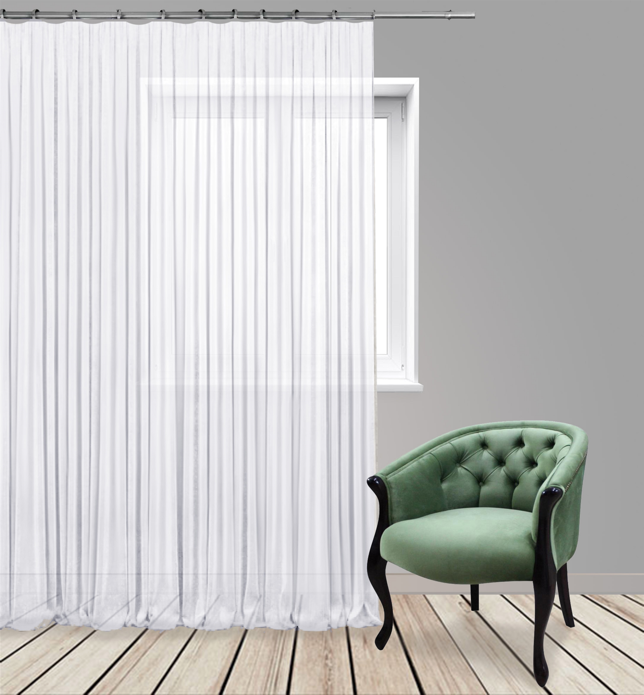 

Тюль Di&Di Креп Lux 500х280 Белый