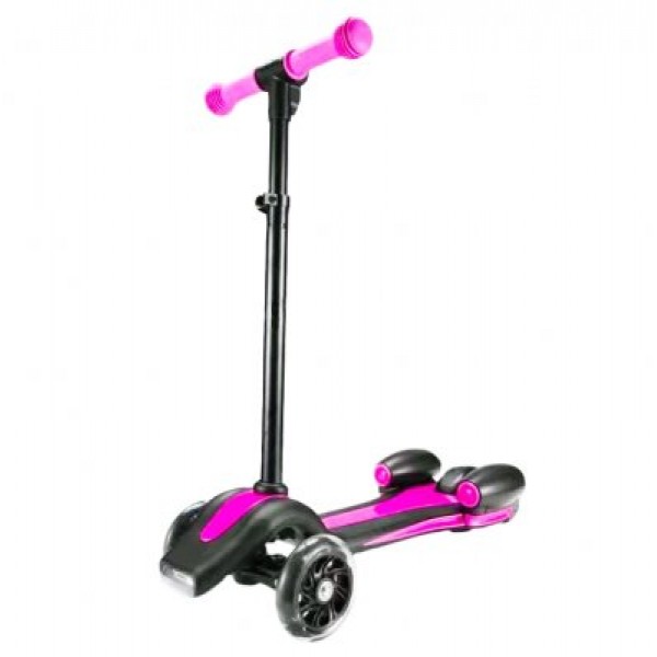 

Детский самокат UTM с турбиной, светящимися колесами, музыкой и Bluetooth Pink