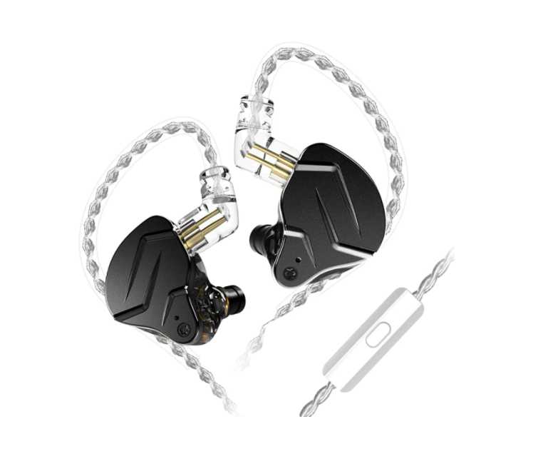 

Наушники KZ ZSN Pro X с микрофоном black