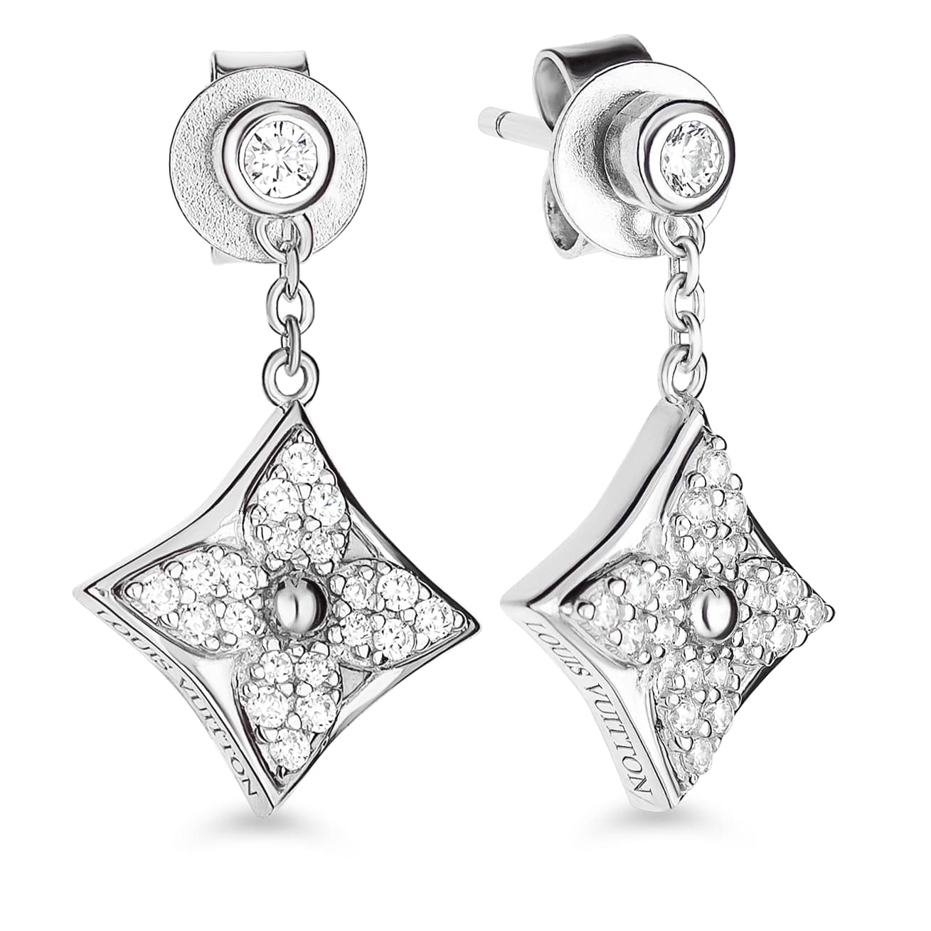 

Серебряные серьги пусеты с цирконием КАМЕЯ 28200922.146.005185s
