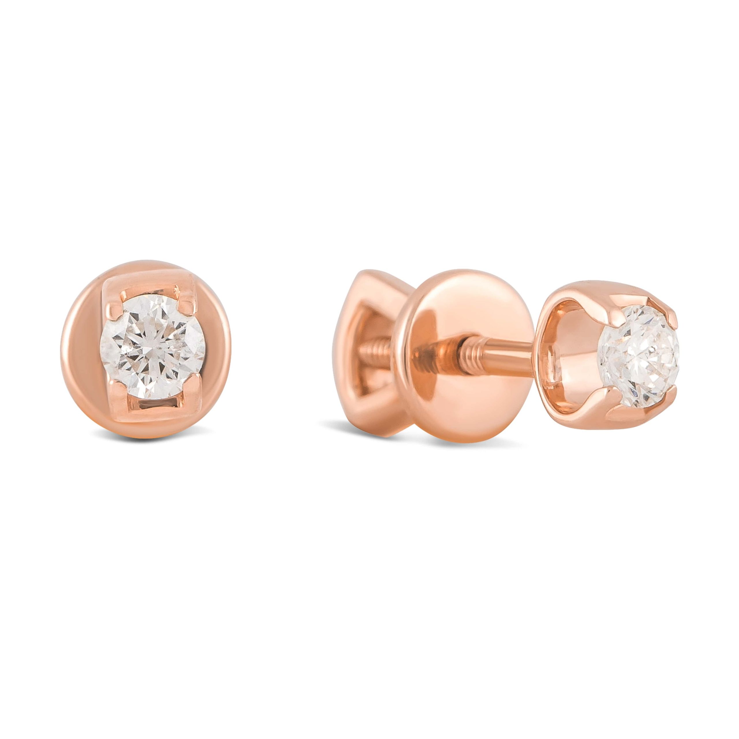 

Золотые серьги пусеты с бриллиантом Картье КАМЕЯ 21500911.254.622-559.