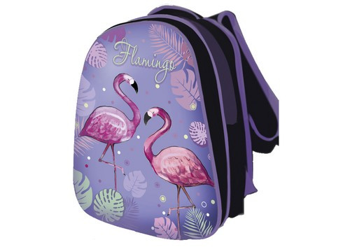 

Рюкзак школьный каркасный для девочки Kidis Flamingo 39х30х18 см арт.13753