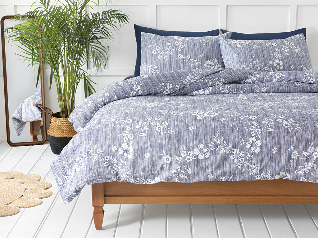 

Набор постельного белья 200х220 см English Home Pure Flowers Krep 10031459002