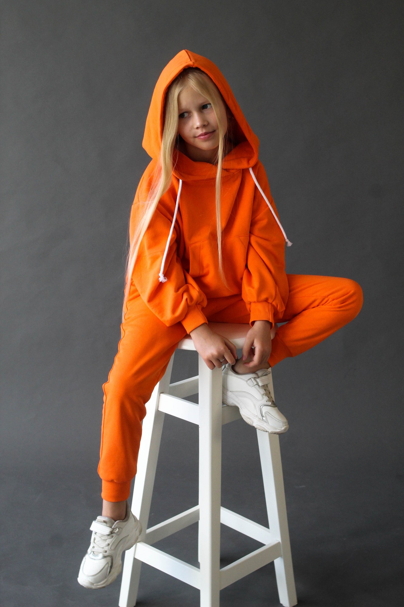 

Спортивний костюм MilaClub MLC345 140 см помаранчевий