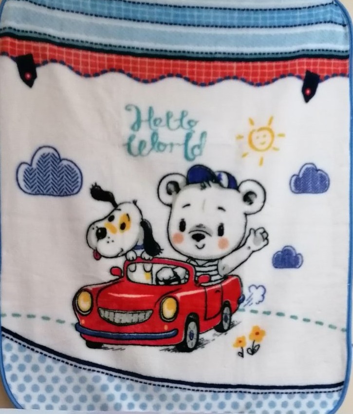 

Плед Ozdilek Микрофибра Hello World 100х120 (100120_hello world)