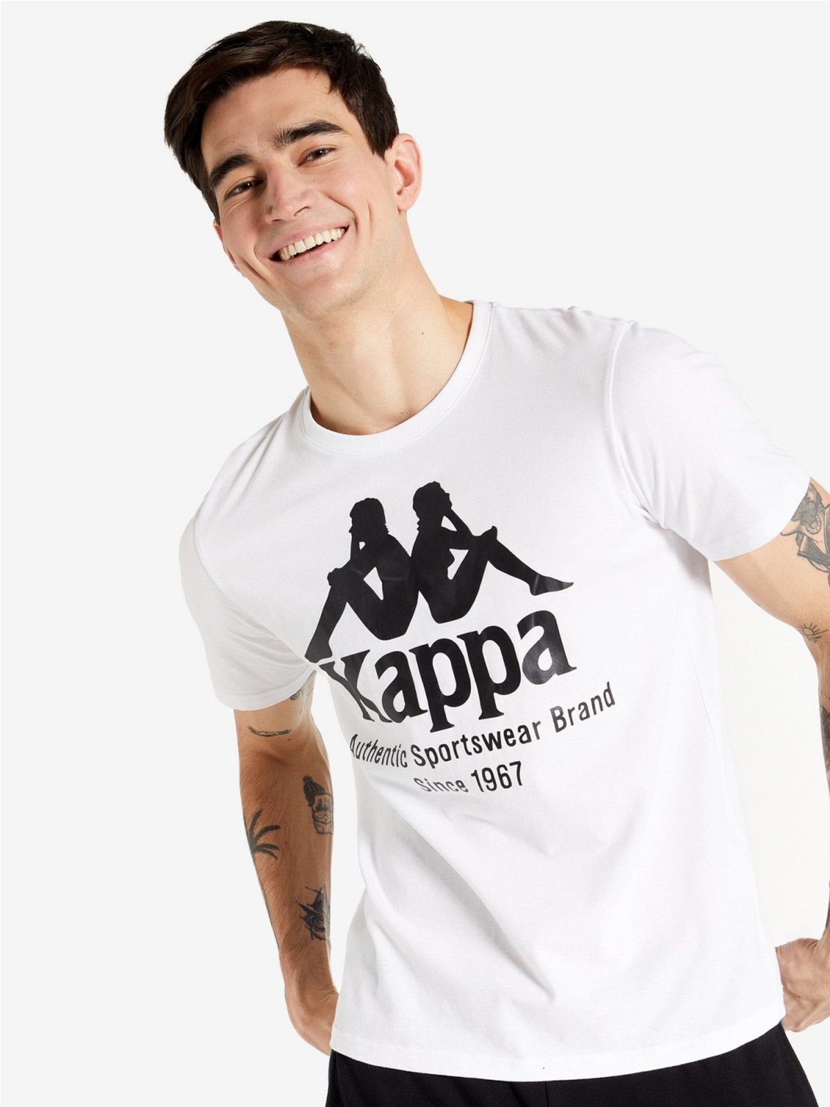 

Футболка Kappa 107926-00 2XL (54) Белая