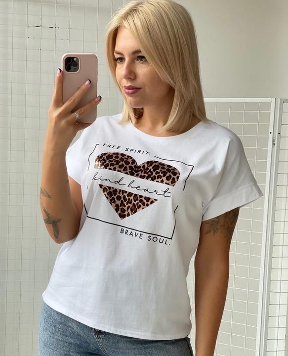 

Футболка G&M k-80258  Размер цвет белый, Футболка G&M k-80258 42 Размер цвет белый