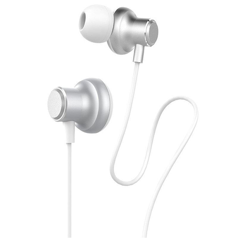 

Стерео Наушники Hoco M44 Magic Sound Серебряный (2183401)