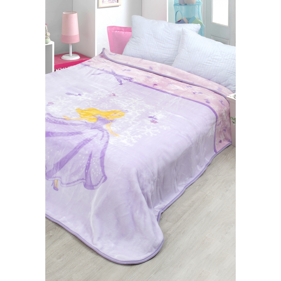 

Плед покрывало Karaca Home Selkie 2018 2 lila 160*220 полуторный