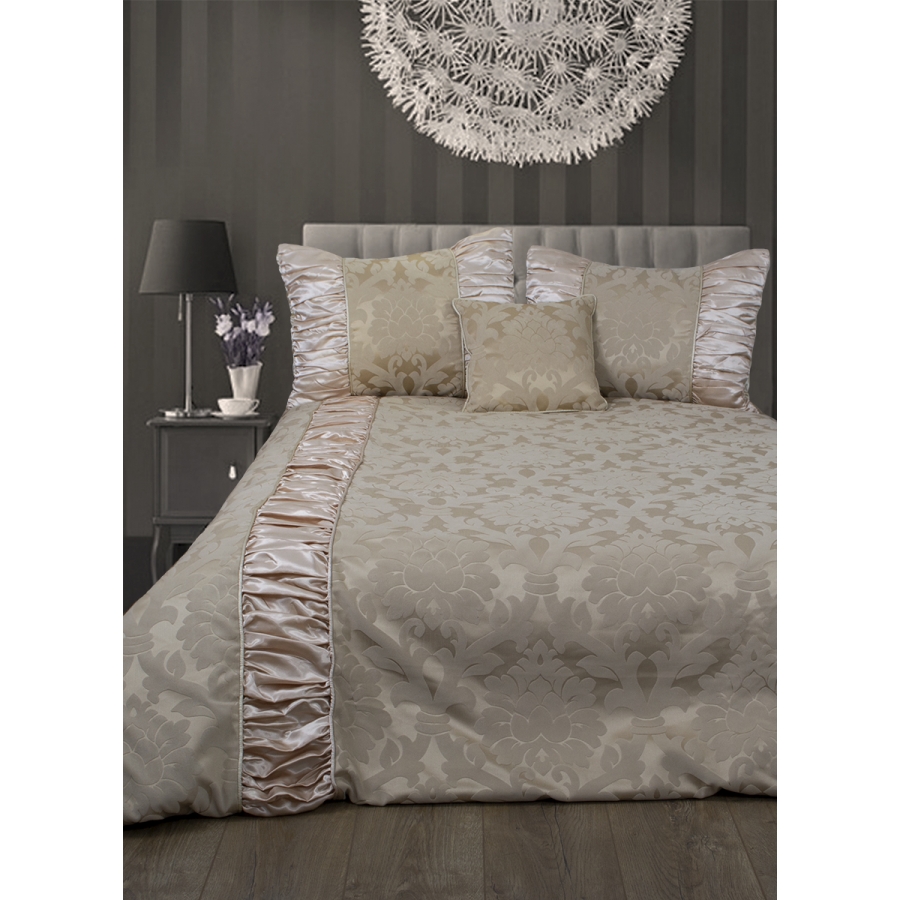

Покрывало Tac эксклюзив Damask кофе 260*270 (8275)