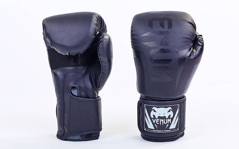 

Перчатки боксерские Venum BO-5698-BK вес 14oz Черный