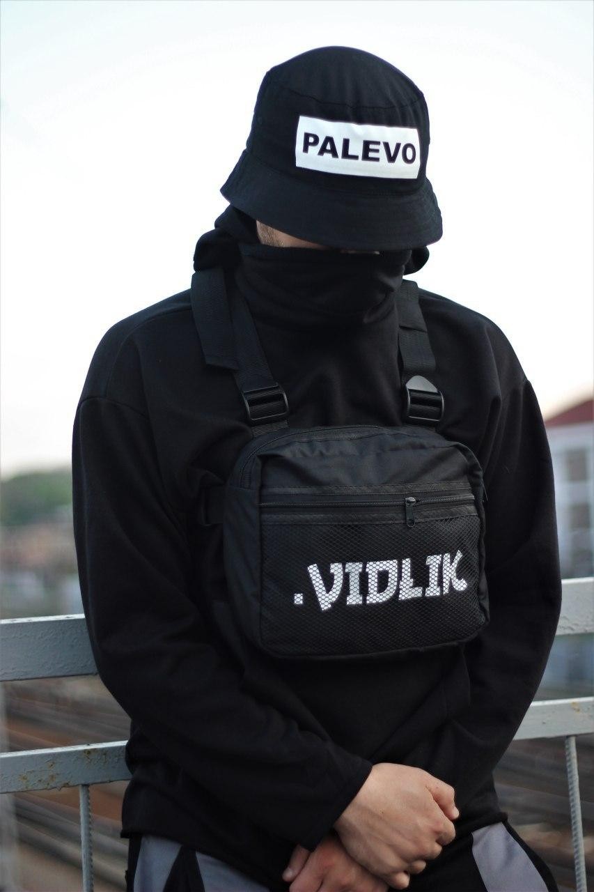 

Нагрудная сумка (честриг) .VIDLIK Chest черная