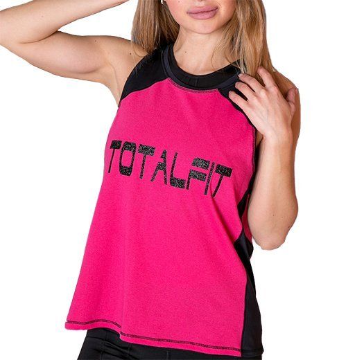 

Майка MW6-C3 TotalFit M Черно-розовый