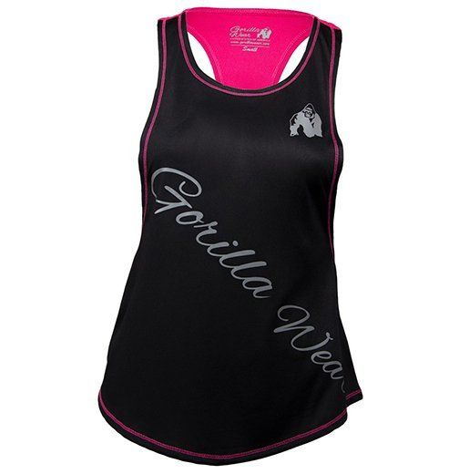 

Майка женская Florida Stringer Gorilla Wear S Черно-розовый