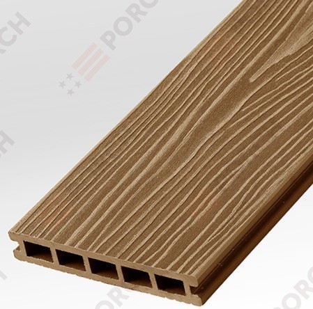 

Террасная доска (декинг) Porch Intense Teak 3D, кв.м