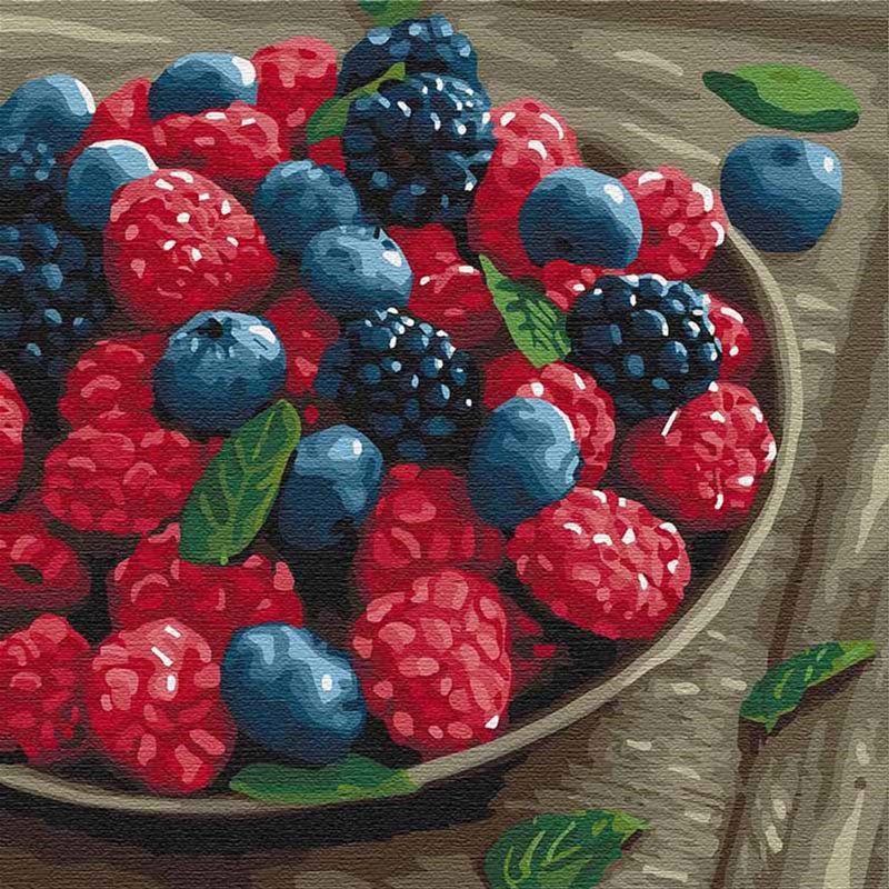 

Картина по номерам Идейка Дары лета 40 x 40 см (КНО5564) (4823104315629)