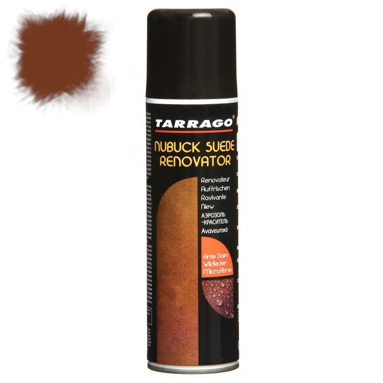 

Спрей для замши и нубука коричневый Tarrago Nubuck Suede Renovator, 250 мл