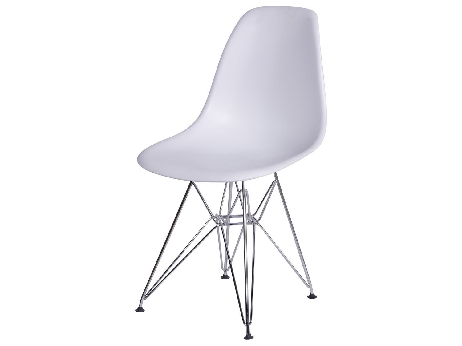 

Стул LYMEL TOWER WOOD METAL пластик белый 460x420x800 мм