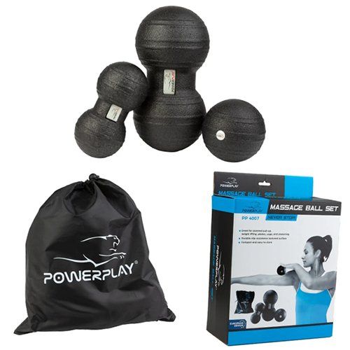 

Набор массажных мячей 4007 Power Play Набор (33228048)