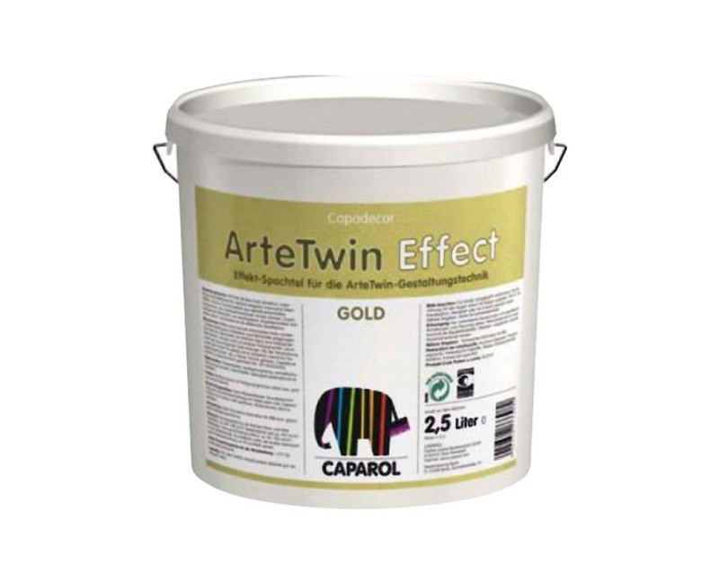 

Декоративное финишное покрытие Caparol ArteTwin Effect Gold 2,5 л.