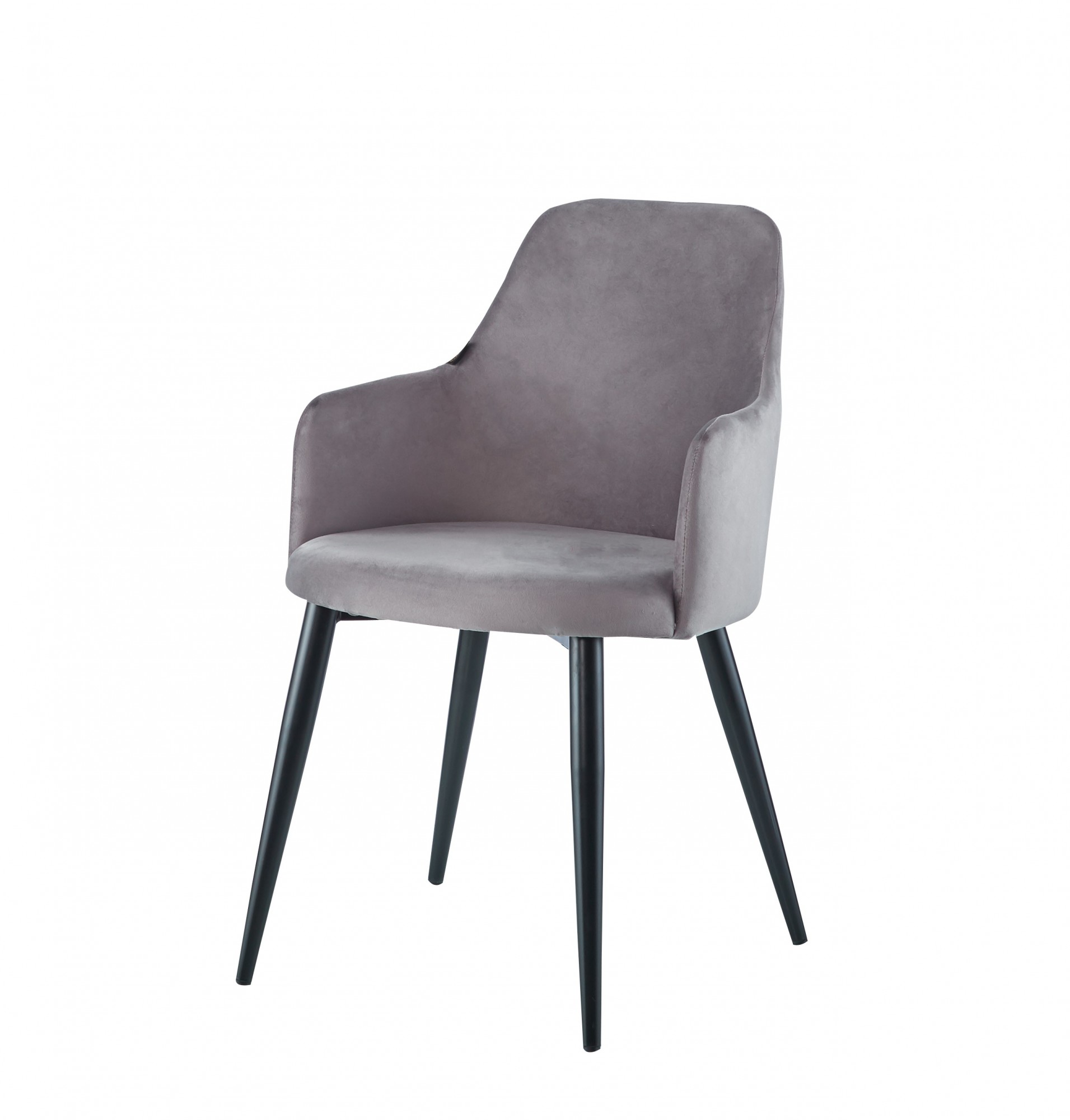 

Стул с обеденный LYMEL SYLLY VELVET серый 540x600x870 мм