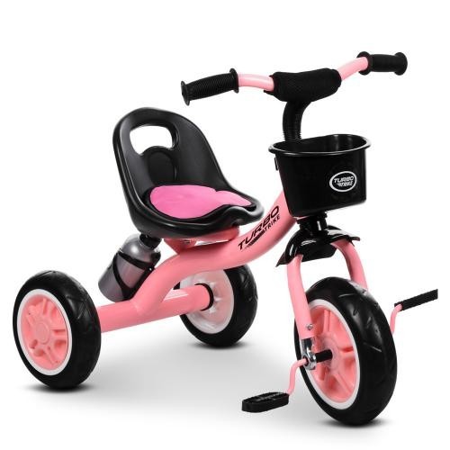 

Трёхколёсный Велосипед Turbo Trike (Розовый)