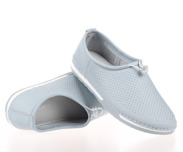 

Женские мокасины Allshoes 1979-3К 40 Голубые