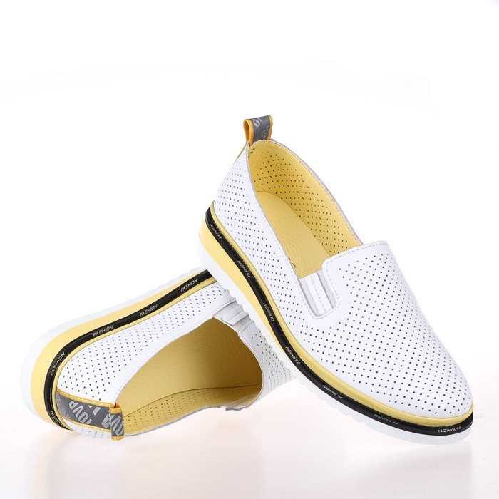 

Женские мокасины Allshoes GR 20101 39 Белые