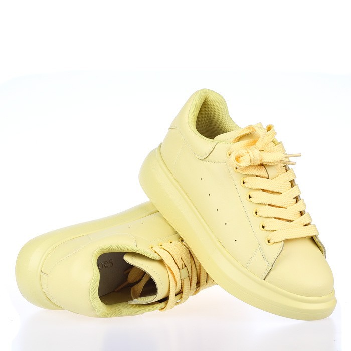 

Женские сникеры Allshoes BF1-666 38 Жёлтые