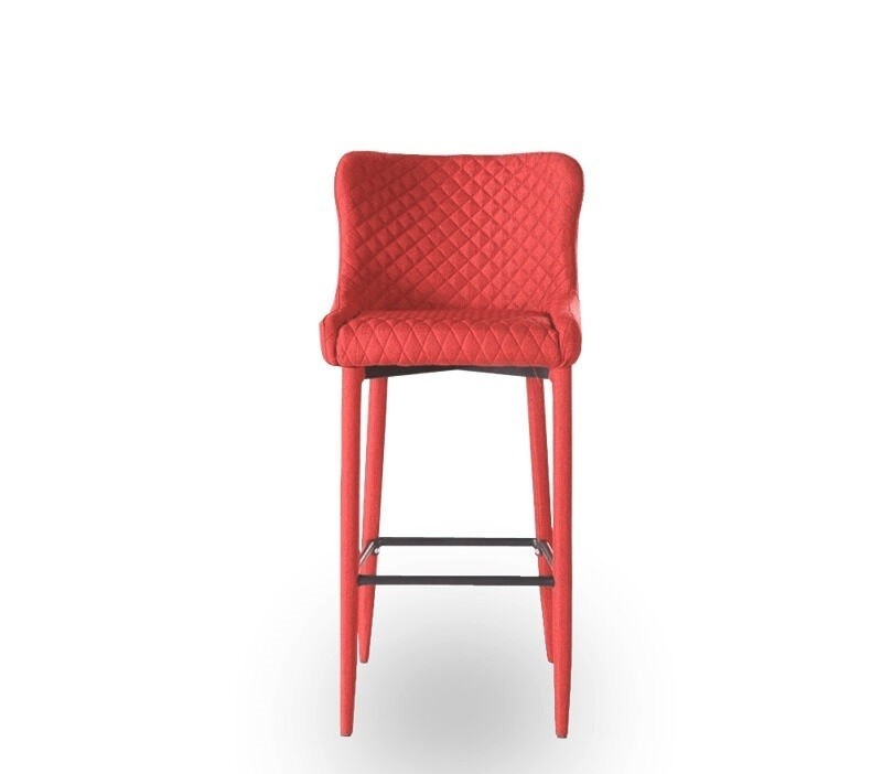

Стул барный LYMEL LYNS красный 470х430х1085 мм