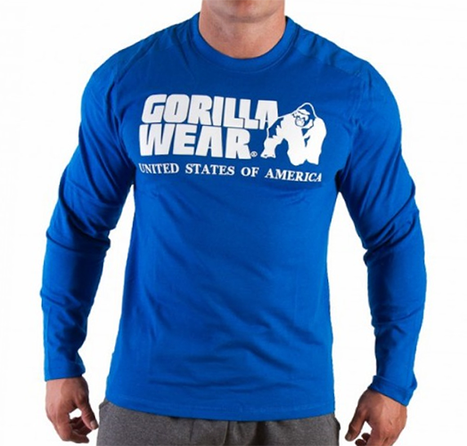 

Лонгслив Rubber Printed Gorilla Wear S Синий