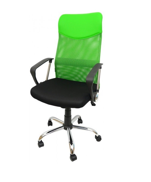 

Кресло офисное LYMEL Manager Green черный/сетка зеленая 500х470х1200 мм