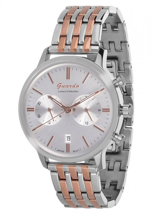 

Часы Guardo S01476(m) RgsS браслет кварц.